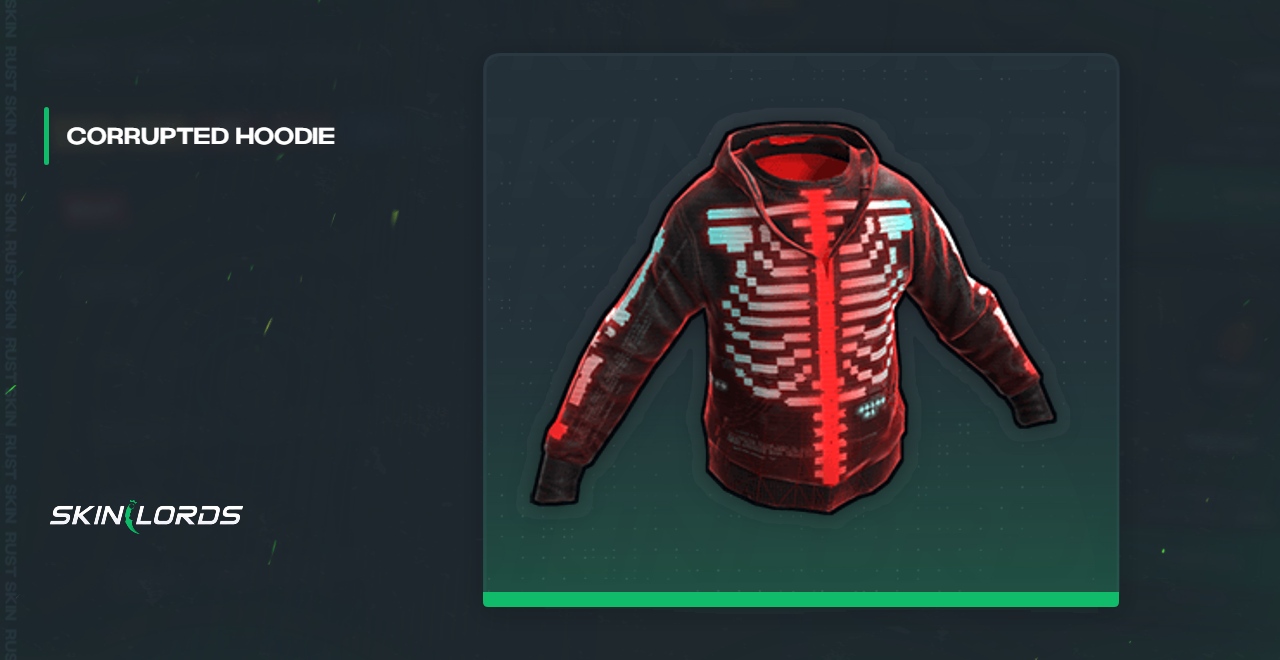 Corrupted Hoodie Rust Skin