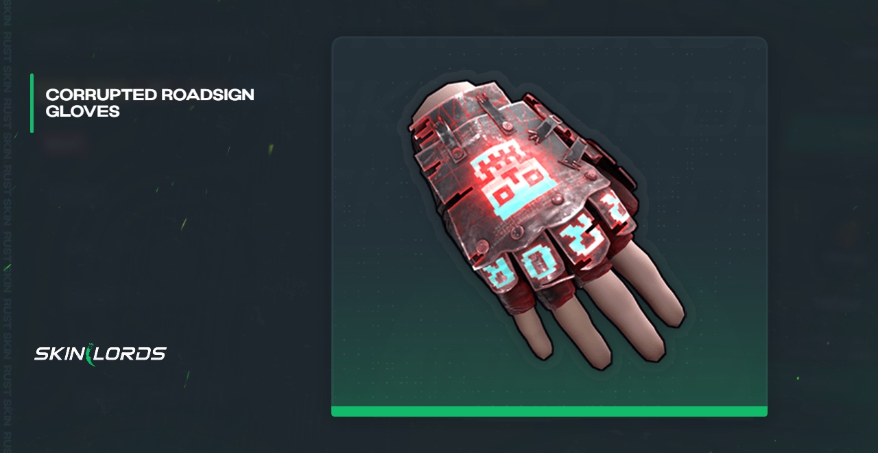 Corrupted Roadsign Gloves Rust Skin