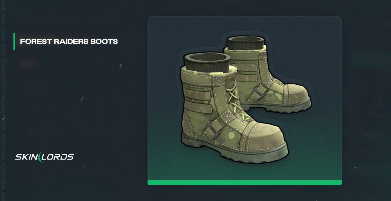 Forest Raiders Boots Rust Skin