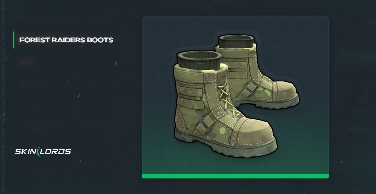 Botas de los Forest Raiders Rust Skin