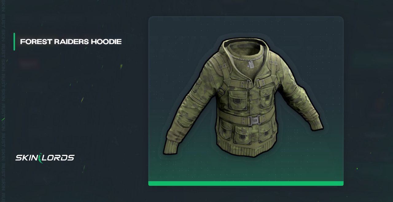 Forest Raiders Hoodie Rust Skin