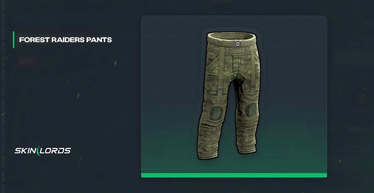 Pantalones de los Forest Raiders Rust Skin