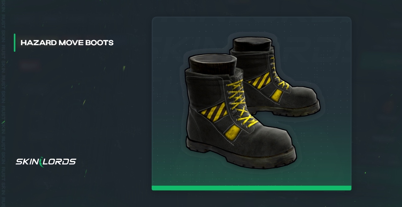 Botas Hazard Move Rust Skin