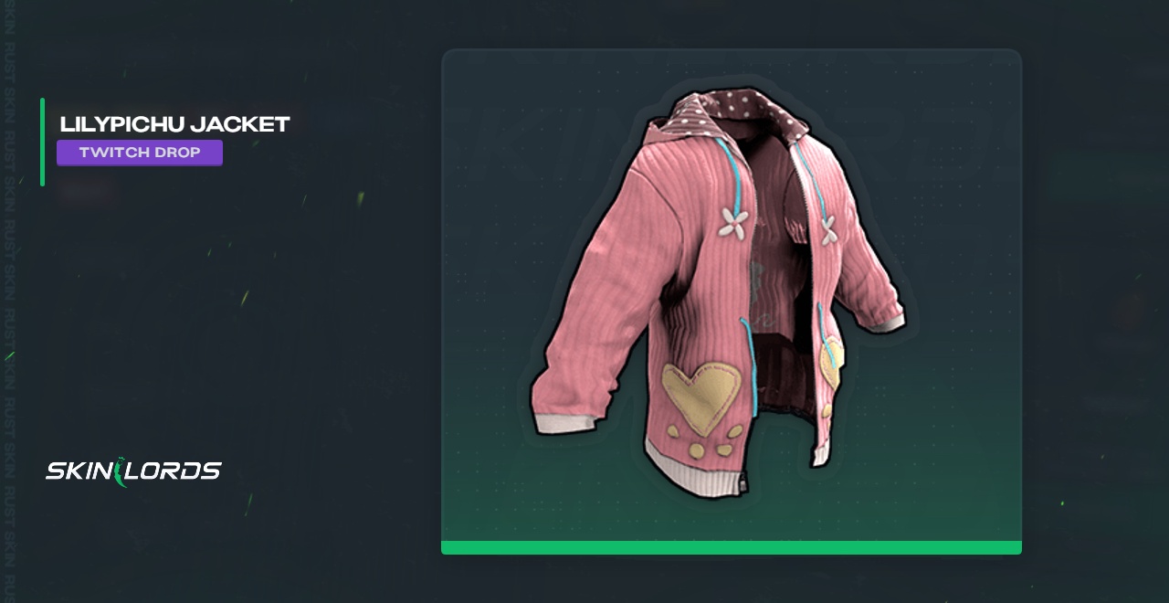 Lilypichu Jacket Twitch Drop Rust Шкіра