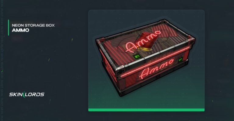 Rust Hun Box Skin All Neon Storage Box Skins in Rust - SkinLords