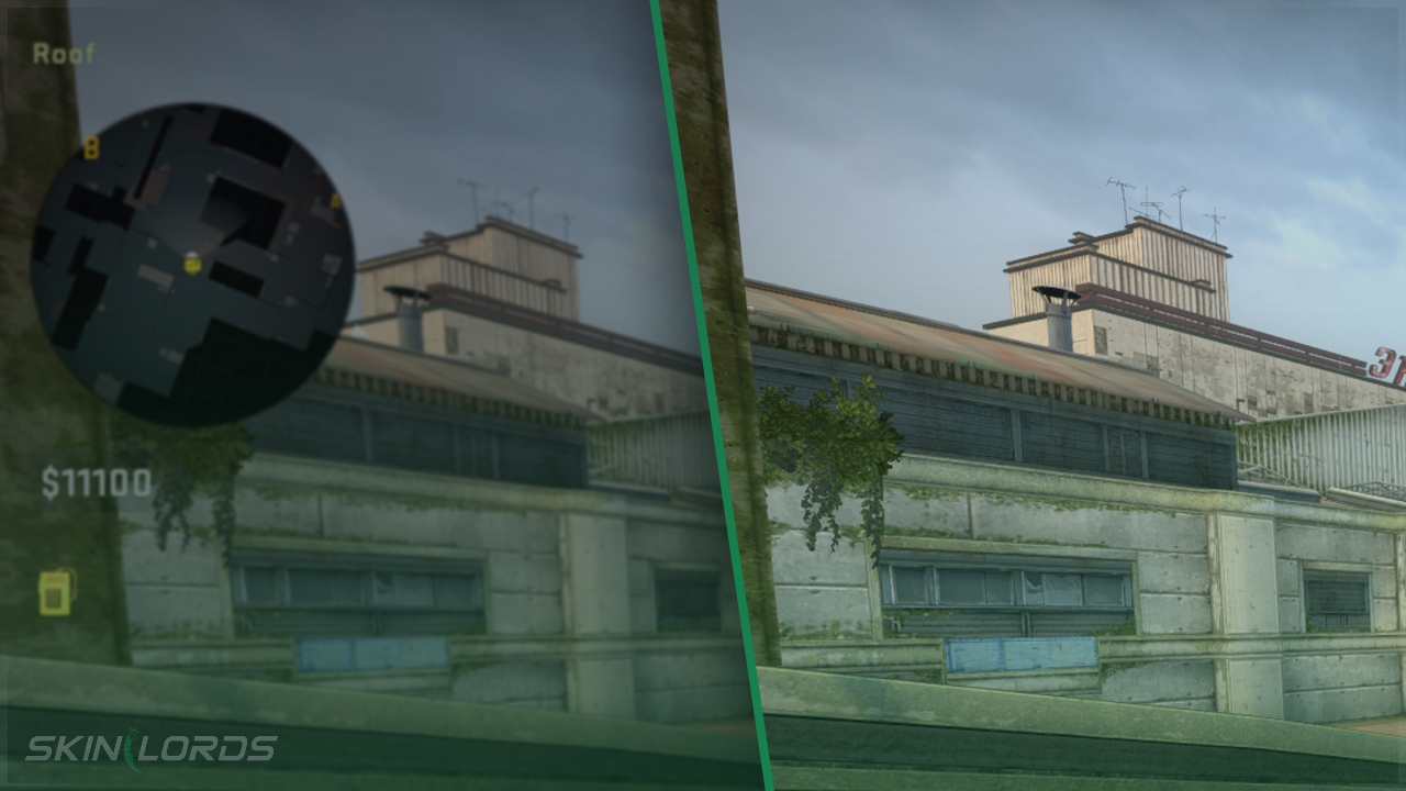 Remove the Hud Screen in CSGO