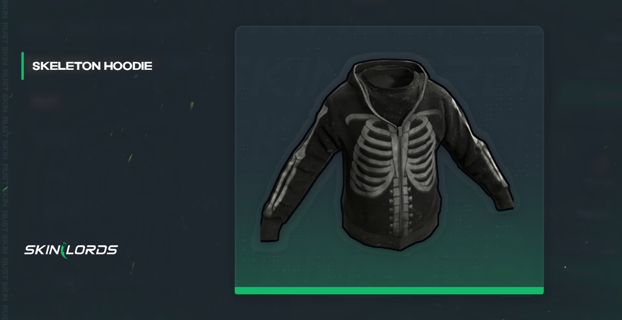 Skeleton Hoodie Rust Skin