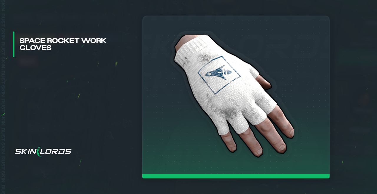 Space Rocket Work Gloves Rust Skin