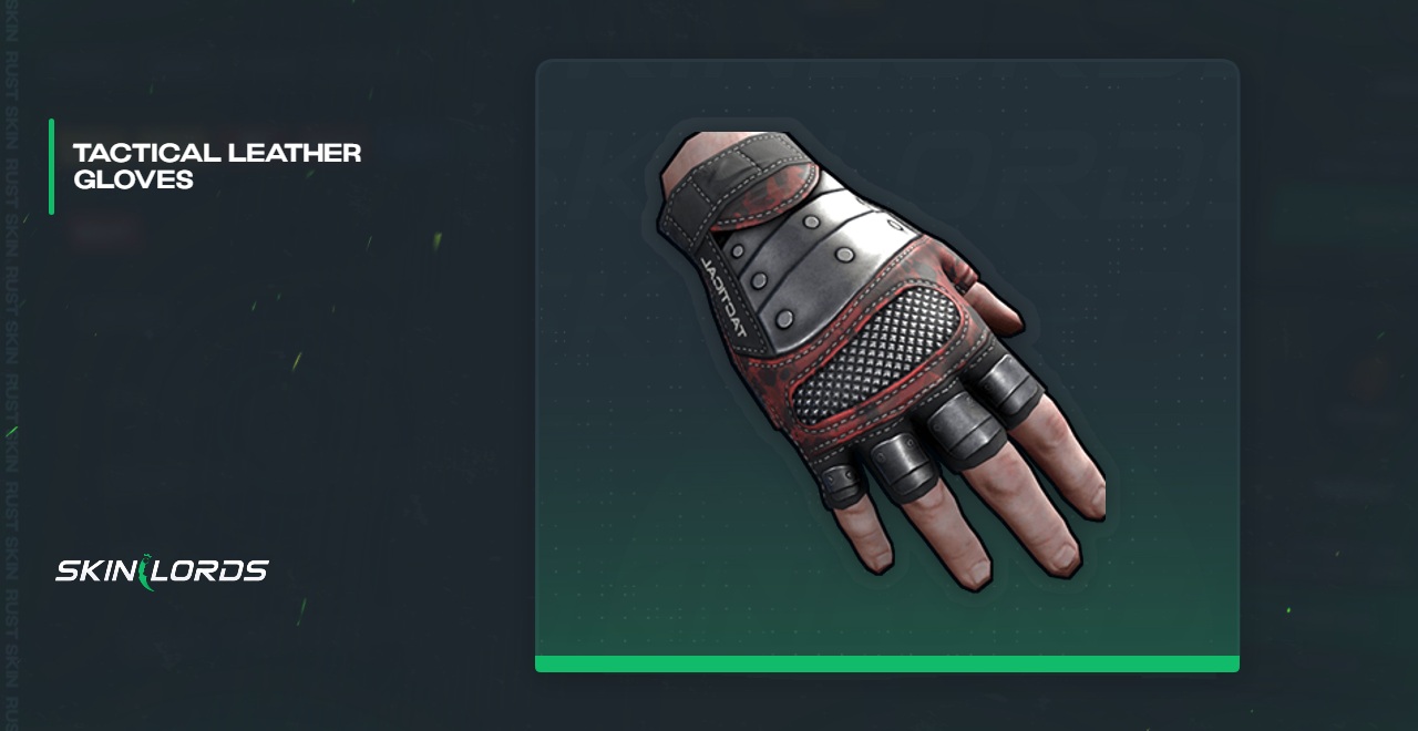 Tactical Leather Gloves Rust Skin