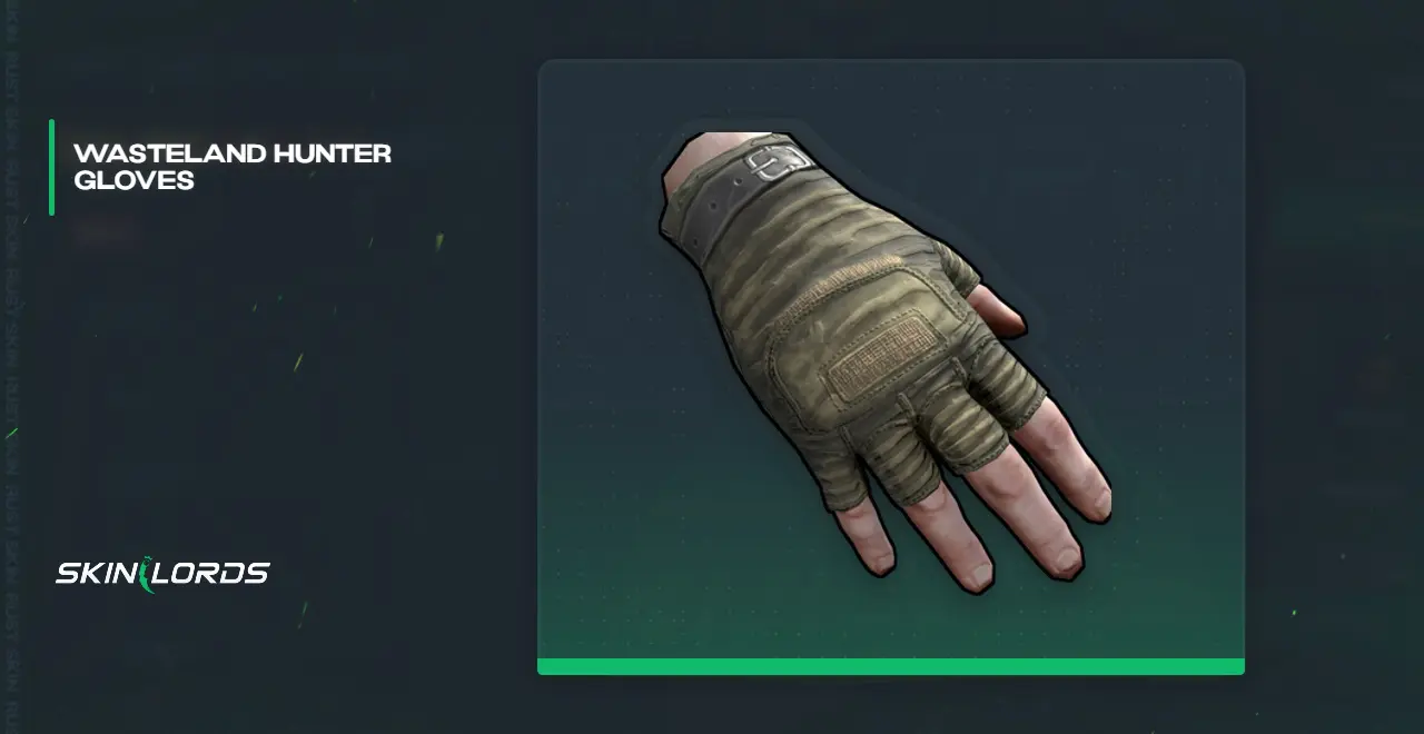 Wastland Hunter Gloves Rust Skin