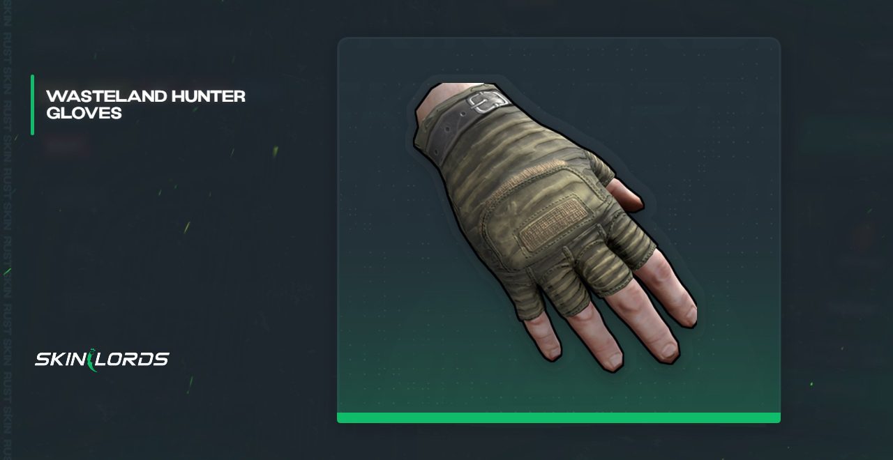 Wastland Hunter Handschuhe Rust Skin