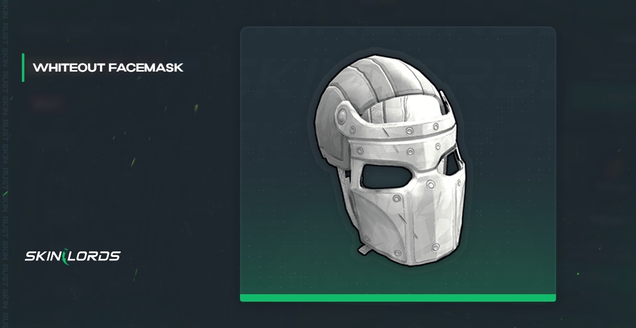 Whiteout Facemask Rust Skóra