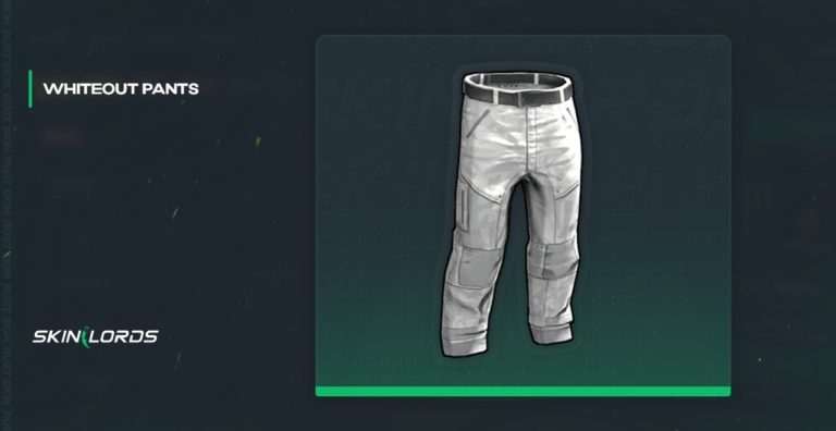 The Entire Rust Whiteout Armor Skin Set Skinlords