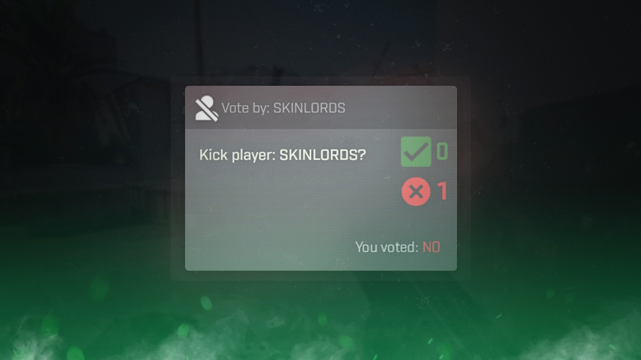 How to Vote Kick Yourself in CS2 - SkinLords