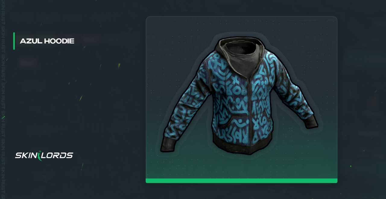 Azul Hoodie Rust Skin