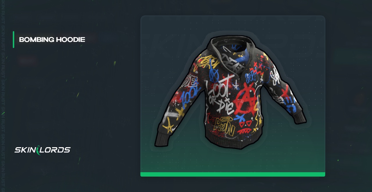 Bombing Hoodie Rust Skin