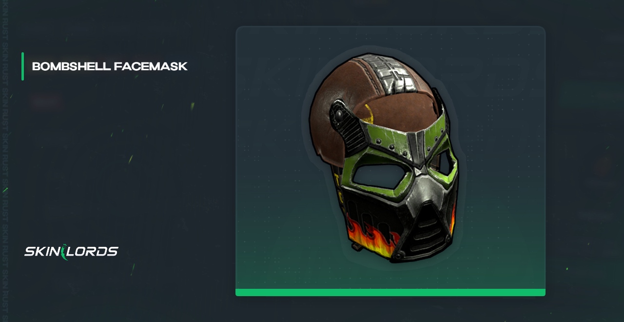 Bombshell Facemask Rust Skin