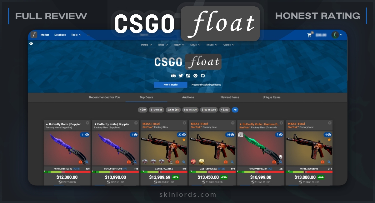 CSGOFloat Market Review 2022 - Is CSGOFloat Legit?