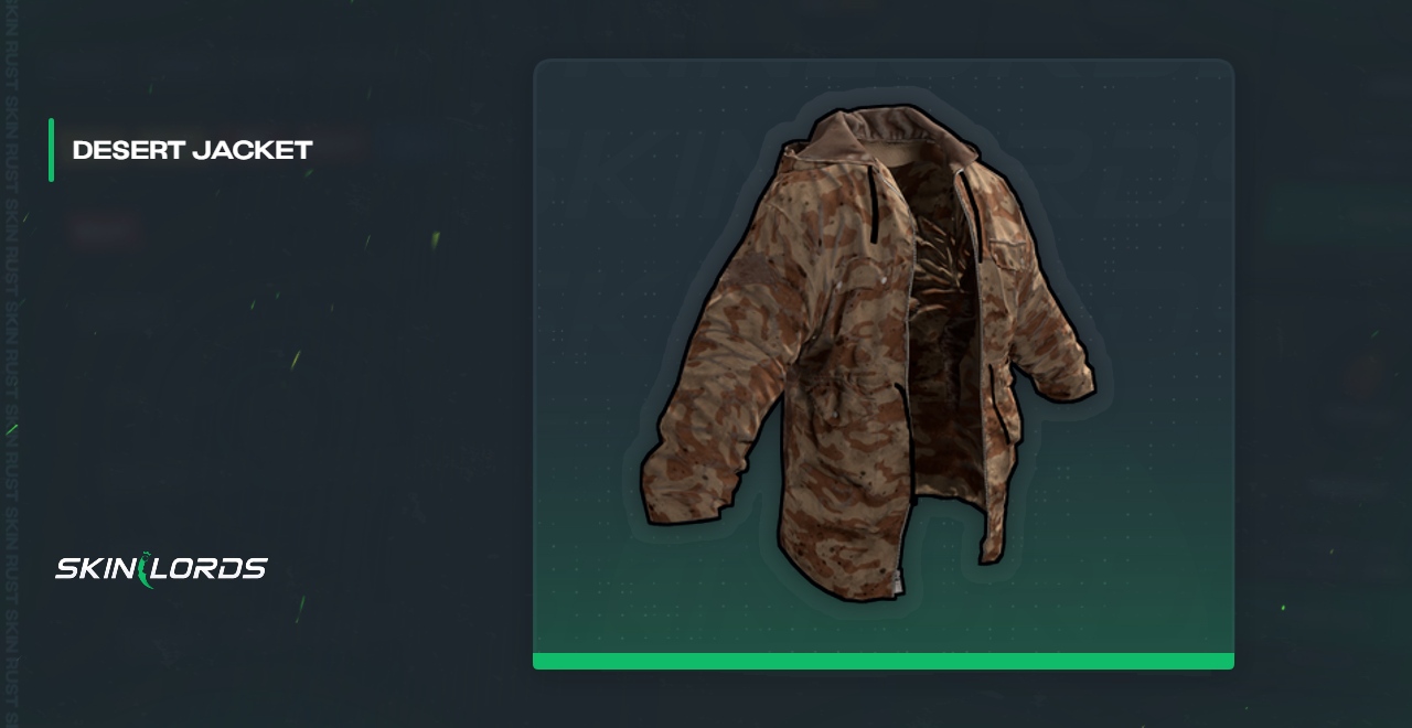 Chaqueta del desierto Rust Skin