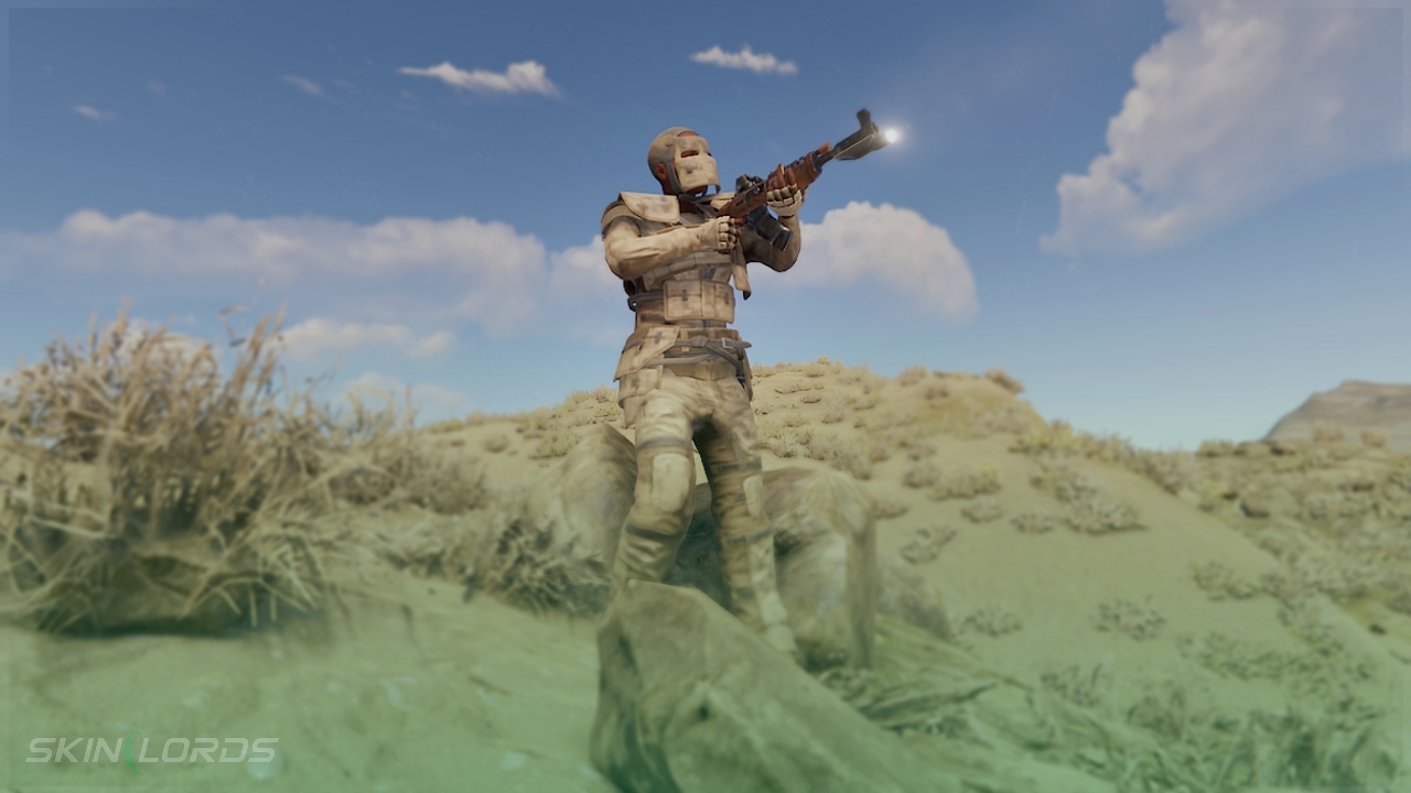 Desert Raiders Armor Set Rust