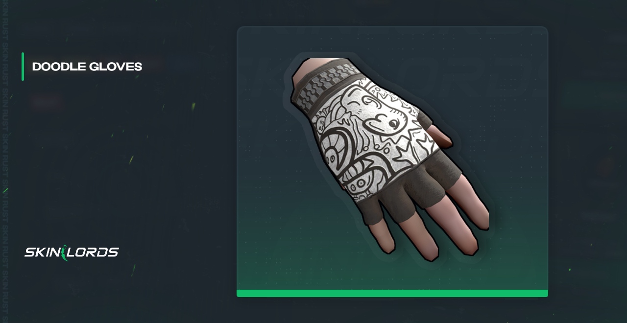 Doodle Gloves Rust Skin