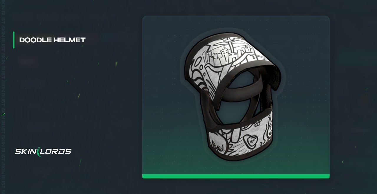 Doodle Helmet Rust Skin