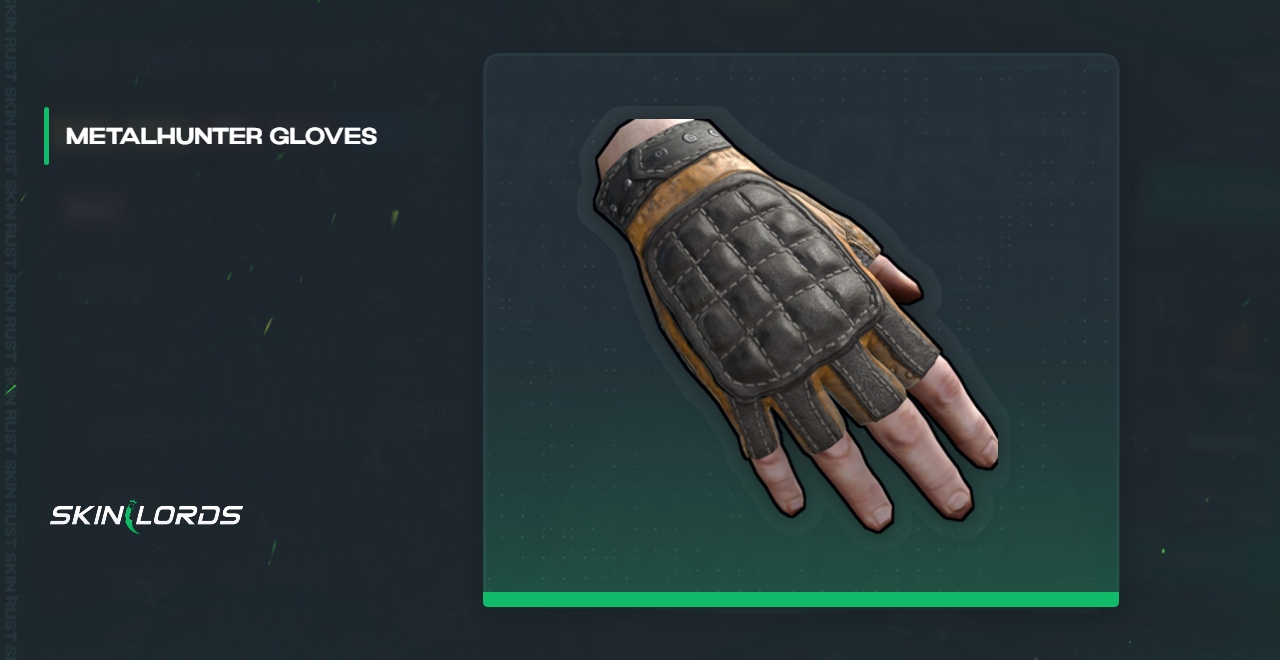 Metalljäger Handschuhe Rust Skin