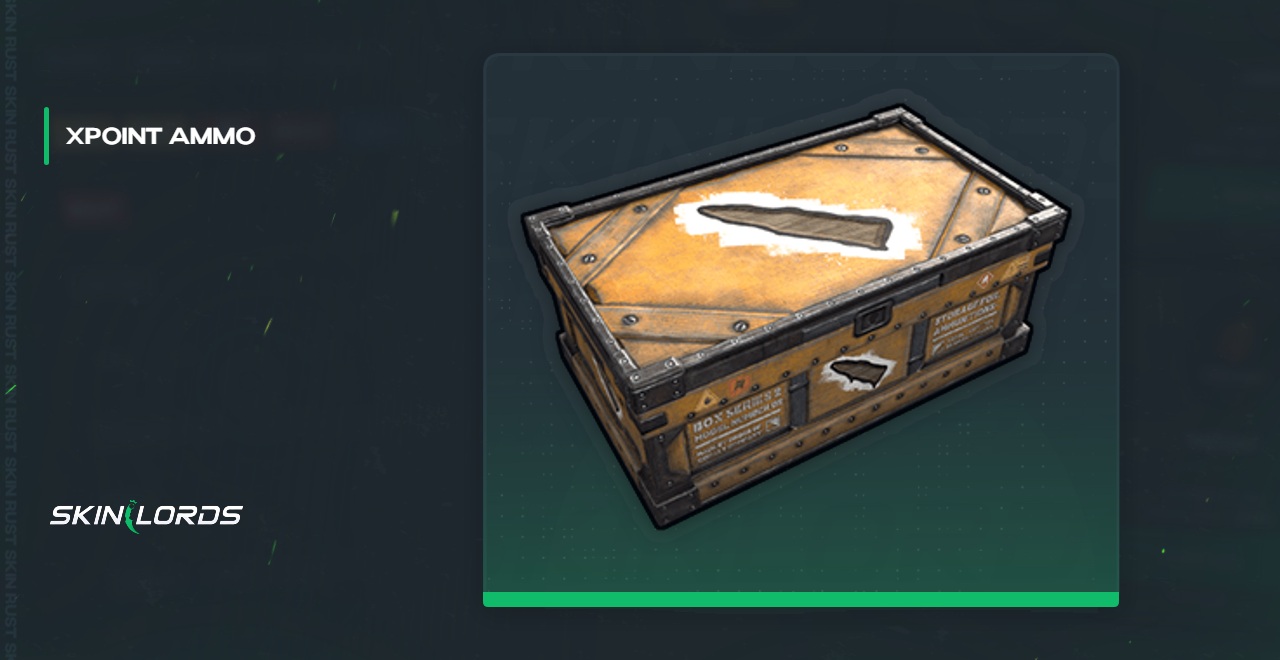 XPOINT Ammo Storage Box Rust Skin