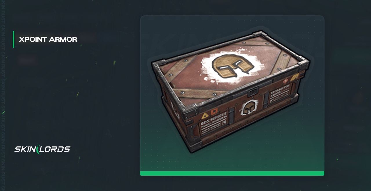 XPOINT Armor Caja de almacenamiento Rust Skin