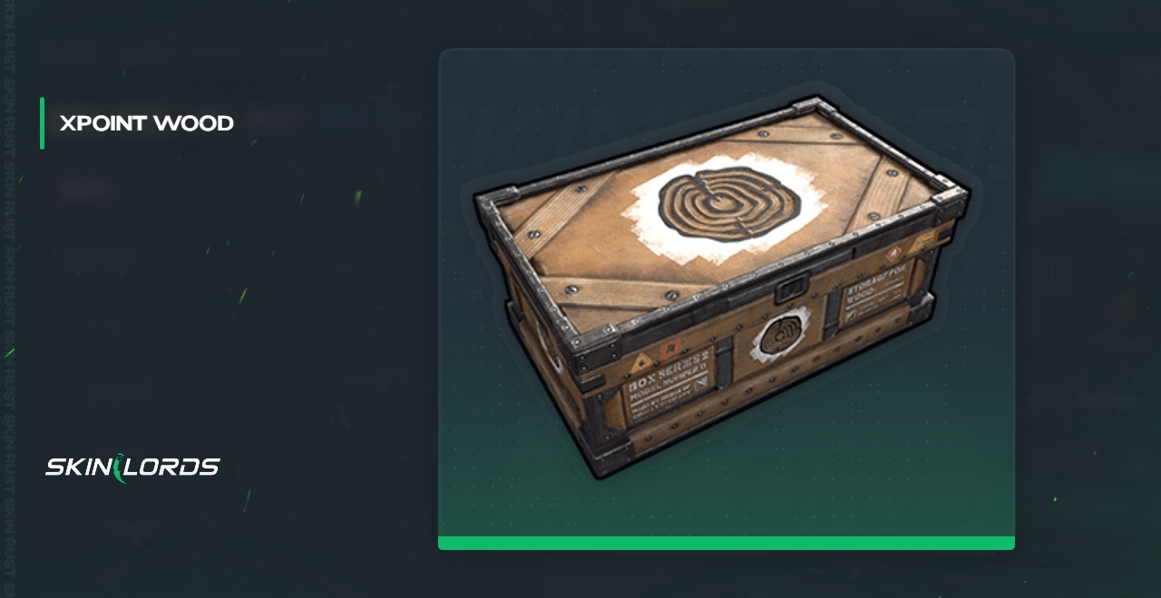 XPOINT 木质储物箱Rust 皮肤