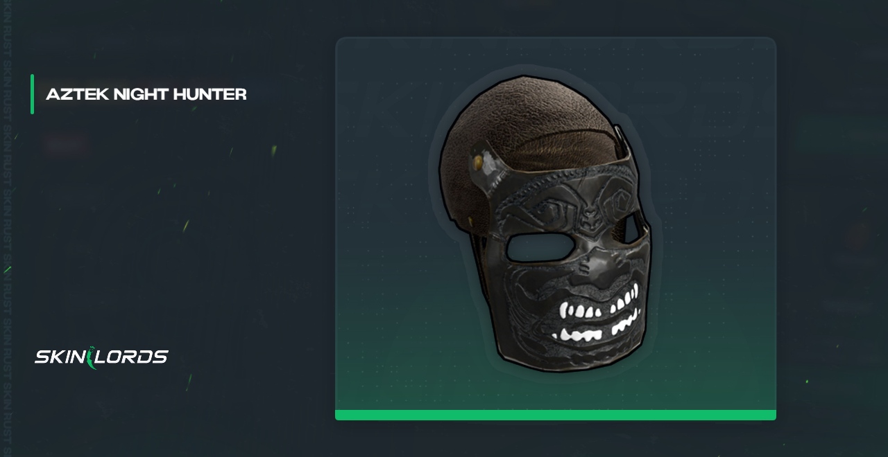 Aztek Night Hunter Facemask Rust Skin