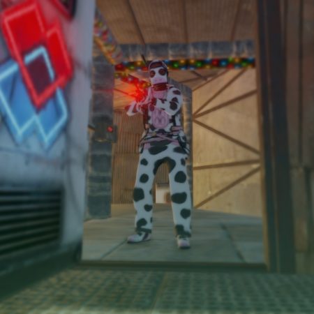 The Complete Cow Moo Flage Armor Kit in Rust