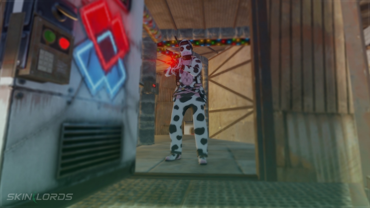 Cow Moo Flage Rust Armor Set