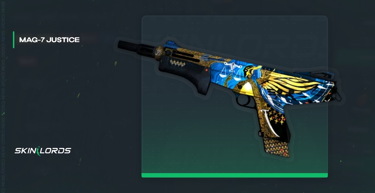 MAG-7 Justice CSGO Skin