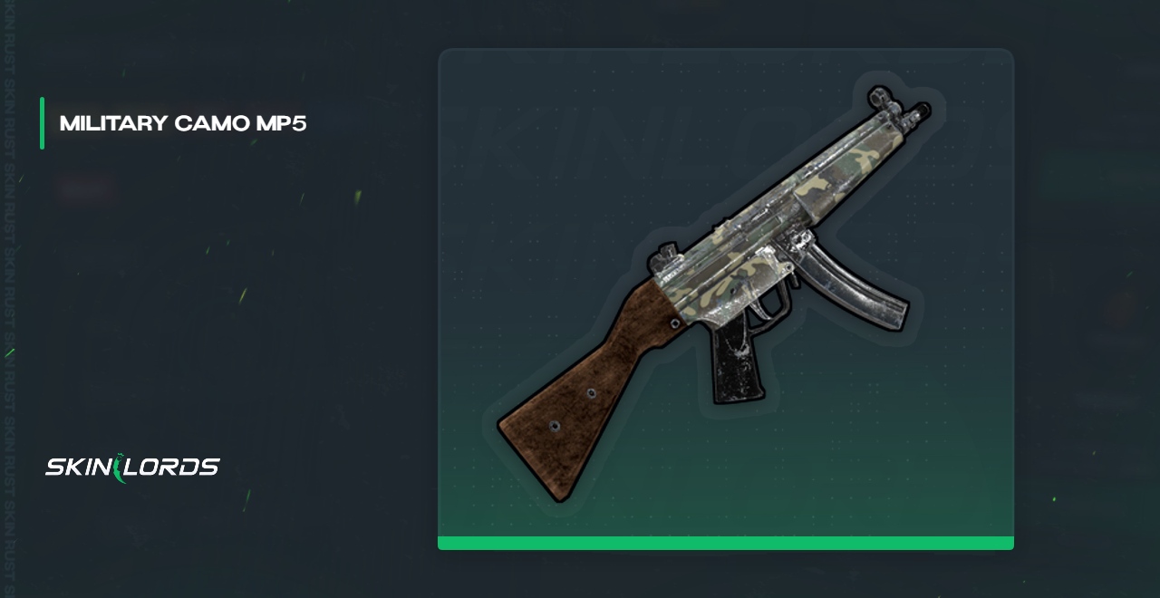 Military Camo MP5 Rust Pele