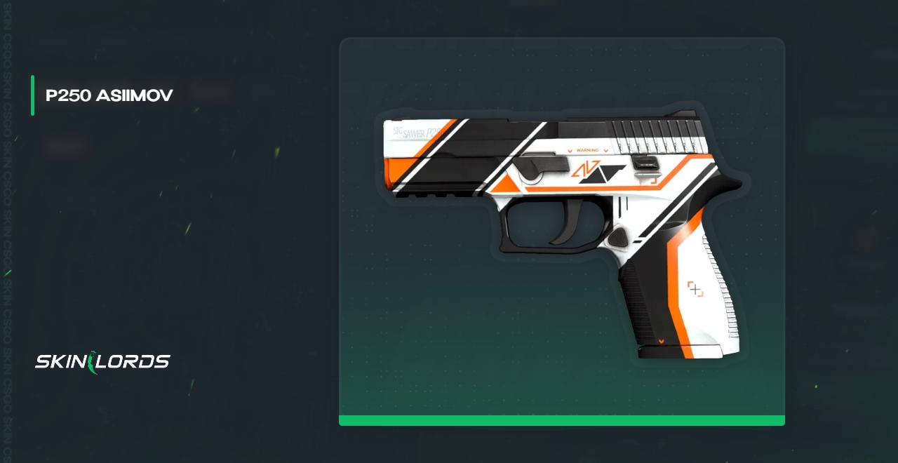 P250 Asiimov CSGO Piel