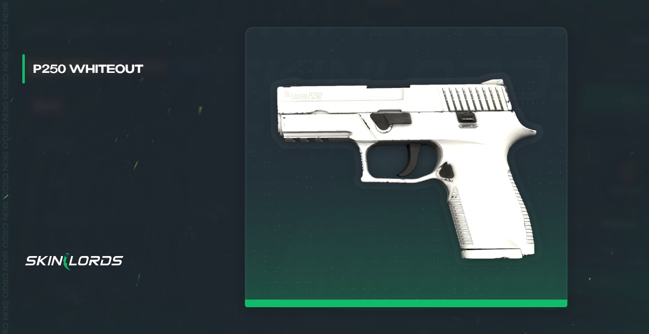 P250 Whiteout CSGO Piel