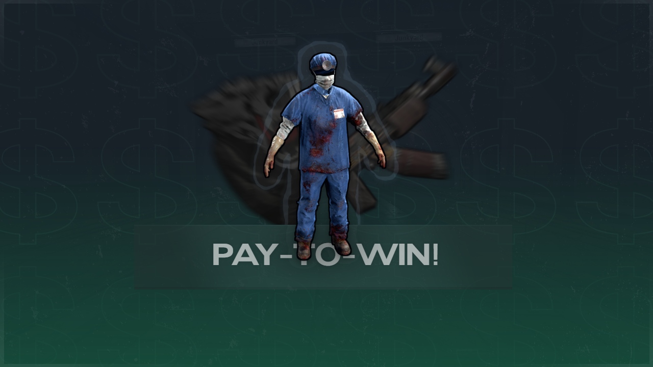 Pay-To-Win Skins og varer i Rust