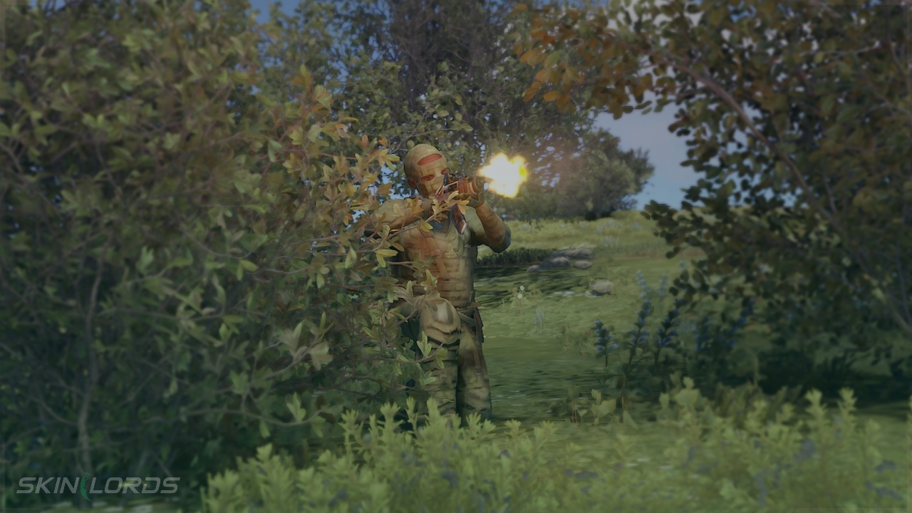 Rust Forest Camo Armor Set