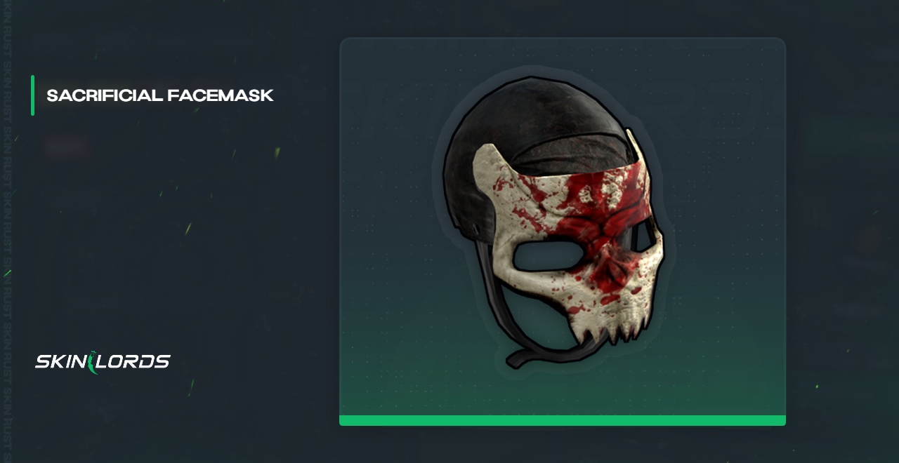 Sacrificial Facemask Rust Skin