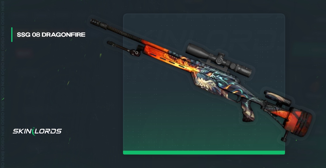 SSG-08 Drachenfeuer CSGO Skin