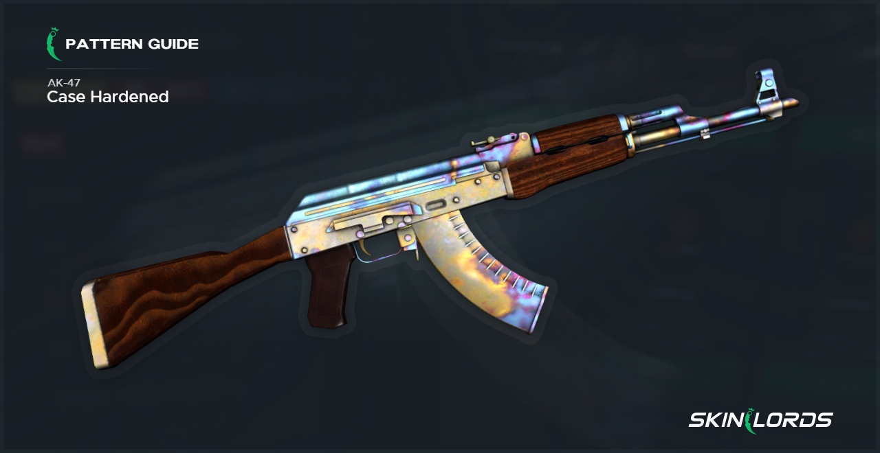 AK-47 Blue Gem Case Hardened Pattern Guide