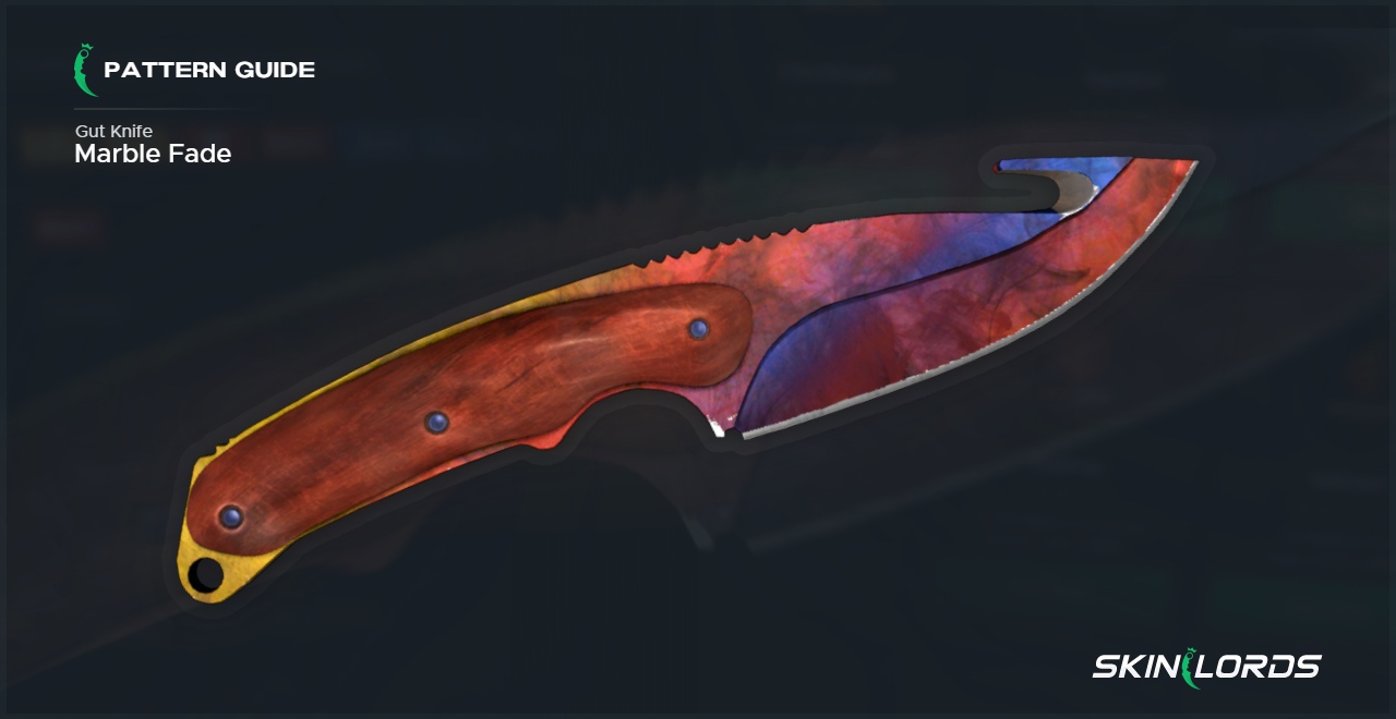 Gut Knife Marble Fade Fire and Ice Pattern Guide