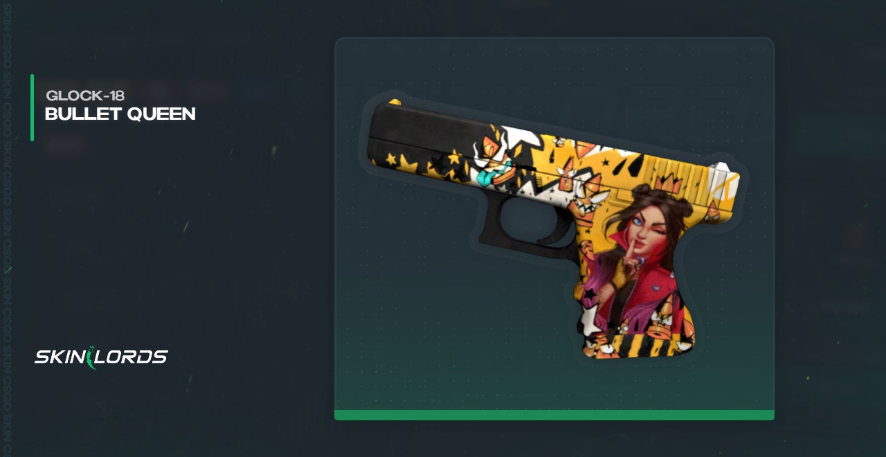 Glock-18 Bullet Queen CSGO Skin