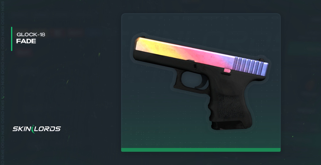 Glock-18 Fade CSGO Шкіра