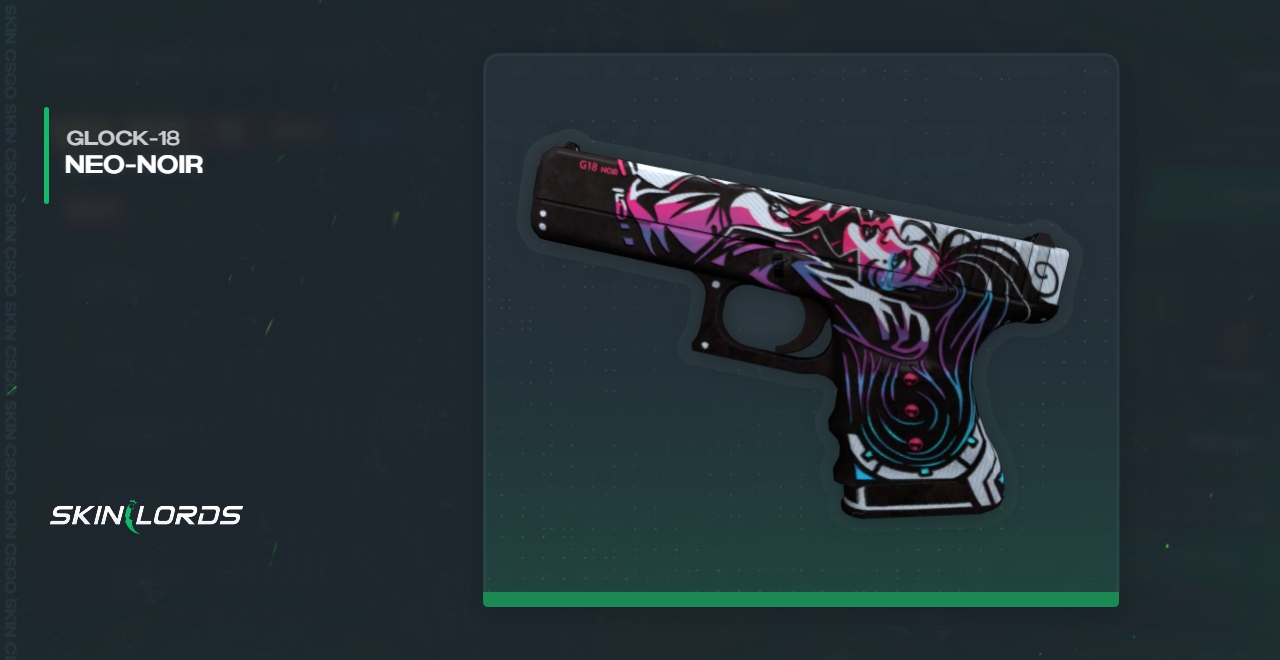 Glock-18 Neo-Noir CSGO Skin