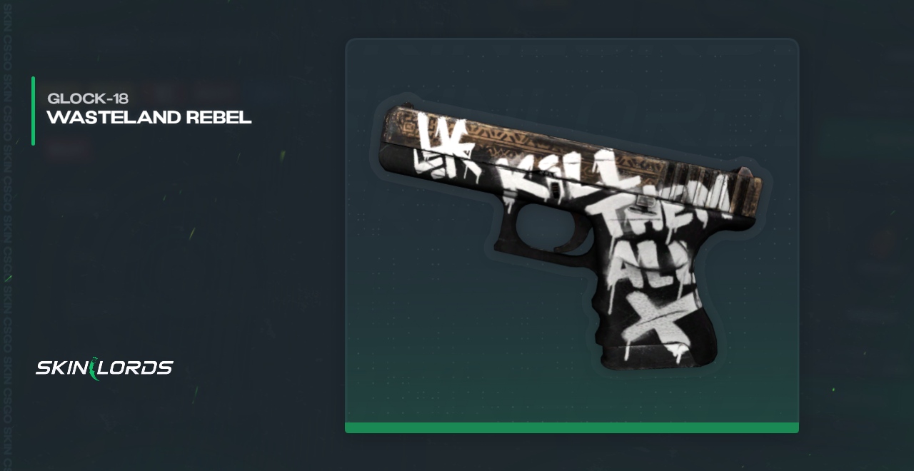 Glock-18 Wasteland RebelCSGO スキン