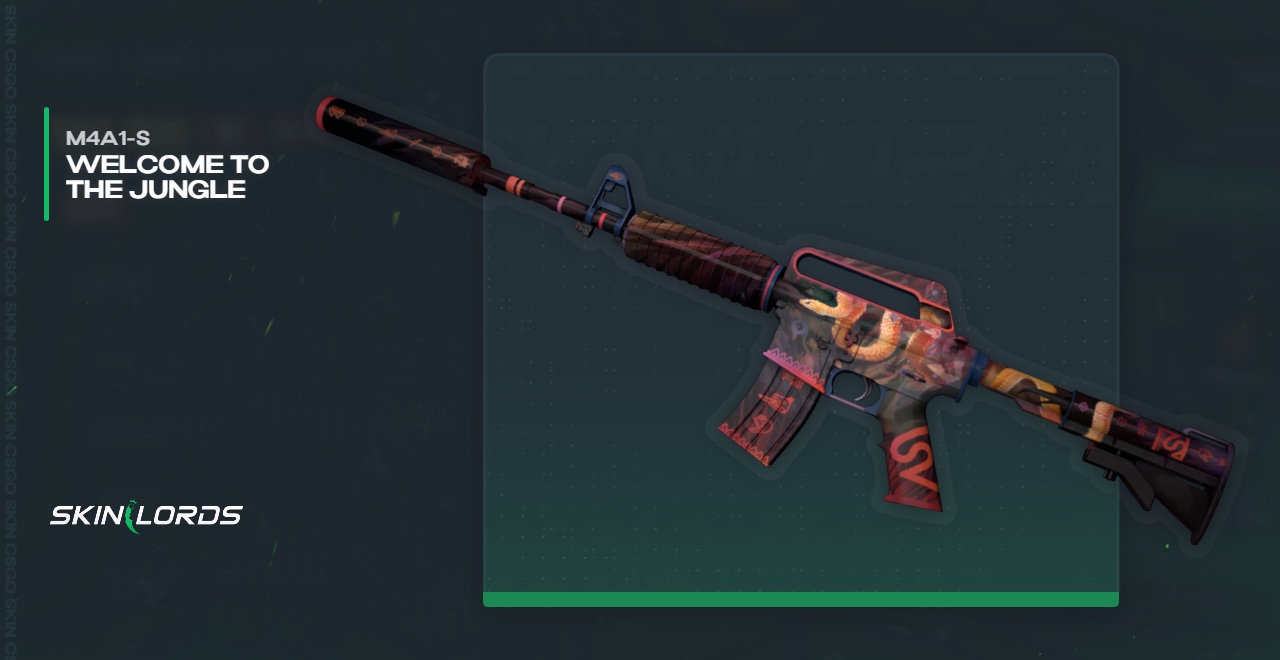 M4A1-S Welcome to the Jungle CSGO Skin