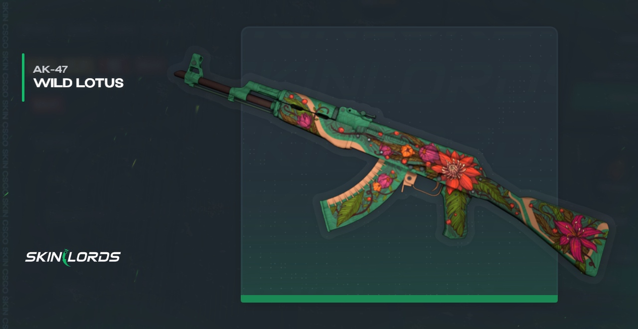 AK-47 Wild Lotus CSGO Skin