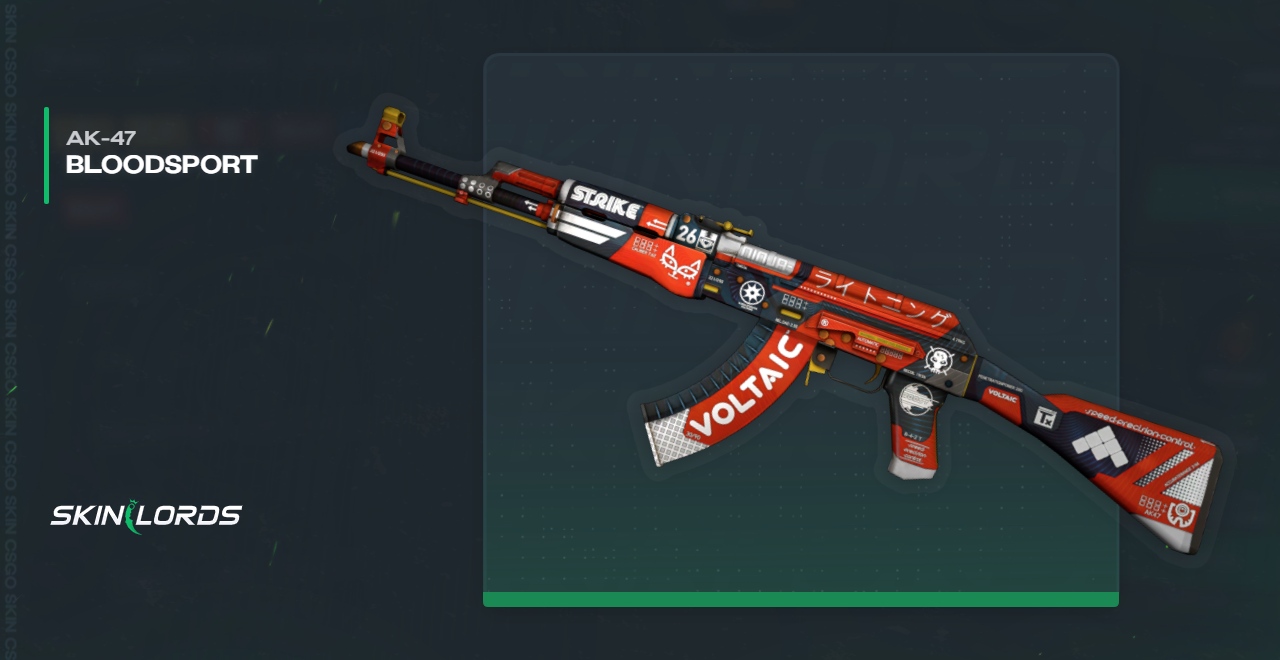 AK-47 Bloodsport CSGO Skin